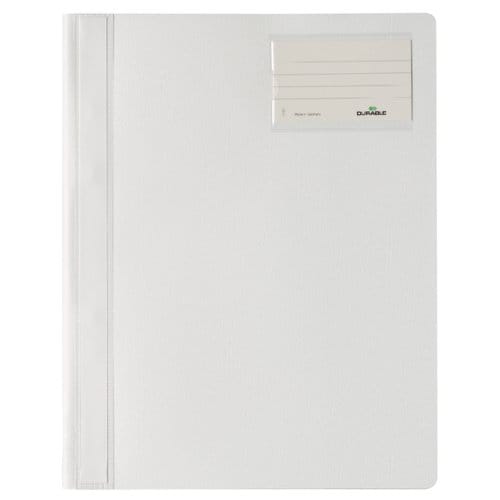 DURABLE Schnellhefter 250002 DIN A4 Polyethylen weiß