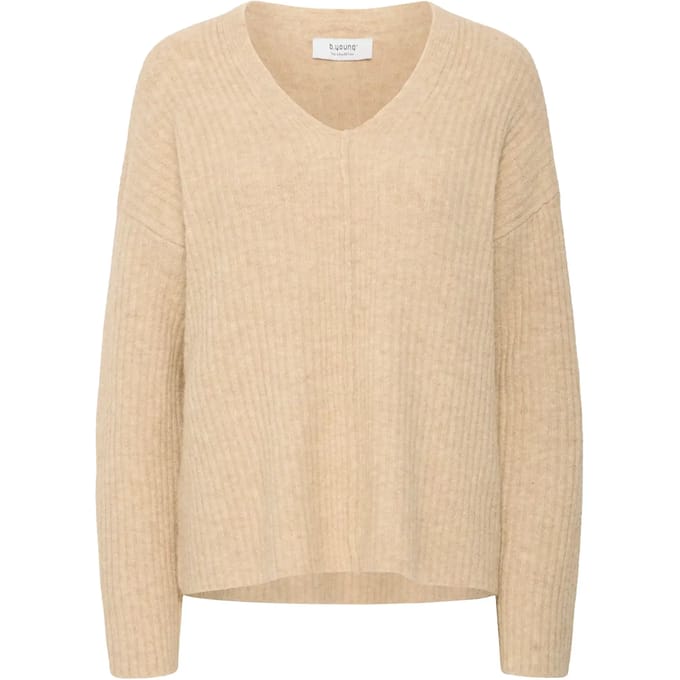 b.young - BYOMEA V-NECK JUMPER - - Dames - Truien