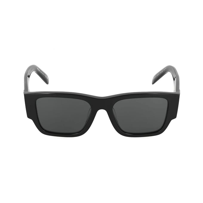 Prada Casual Comfortabel Minimalistisch Vierkante Zonnebril Unisex Zonnebril PR10ZS1AB5S0 Basic Packaging-Eyeglass Case+Box,55 gray