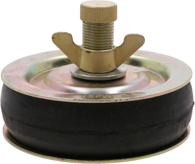 Afvoer Testplug - Leiding Afsluiter - Riolering Testen - Centrale Vergrendeling - 125 mm - Zwart