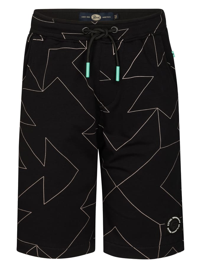 Petrol Industries - Jongens Korte joggingbroek Cedros - Zwart