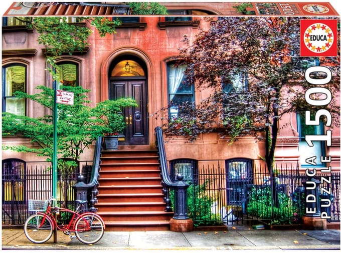 Legpuzzel - 1500 stukjes - Greenwich Village, New York - Educa