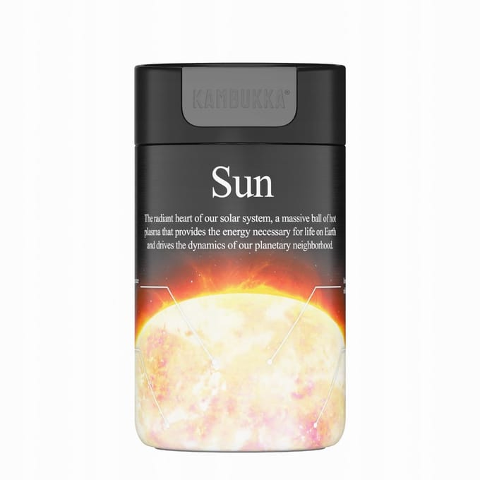 Kambukka Olympus 300ml Thermosbeker - Limited Edition zonnestelsel Sun