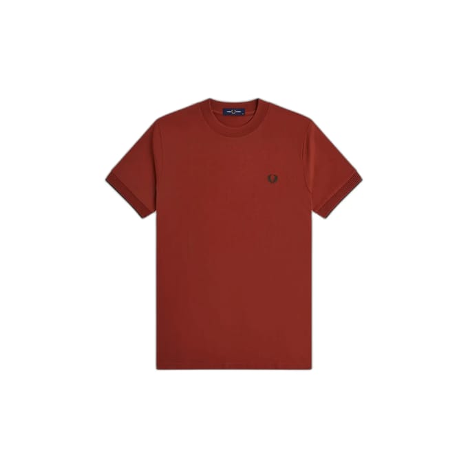 T-shirt met mesh mouwen Fred Perry