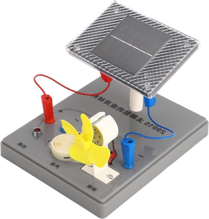Solar Cell Experimentation Equipment Energy Generation Robust Sustainable Experimental Energy Conversion Kit Solar Energy Science Project Kit for High School Students