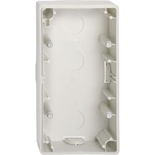 Schneider- Electric Schneider Electric Systeem-M opbouwbehuizing 2-voudig Glanzend wit