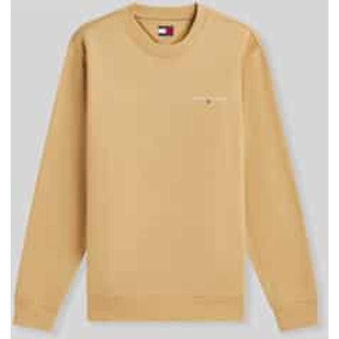 Regular Fit sweatshirt met kleine logo-opschrift