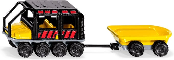 SIKU 1679 Argo Avenger met trailer