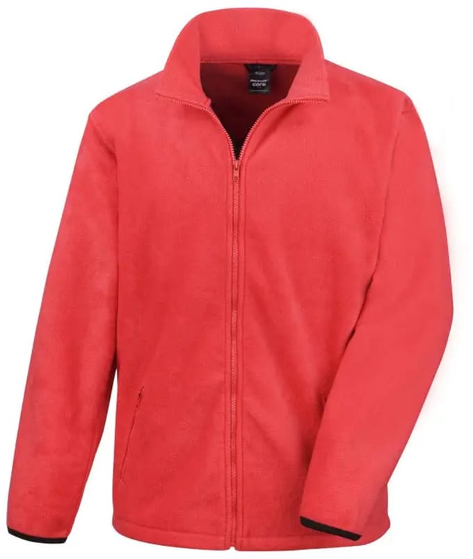 Result Mens Norse Outdoor Fleece Jacket RT220X - Flame Red - XXL