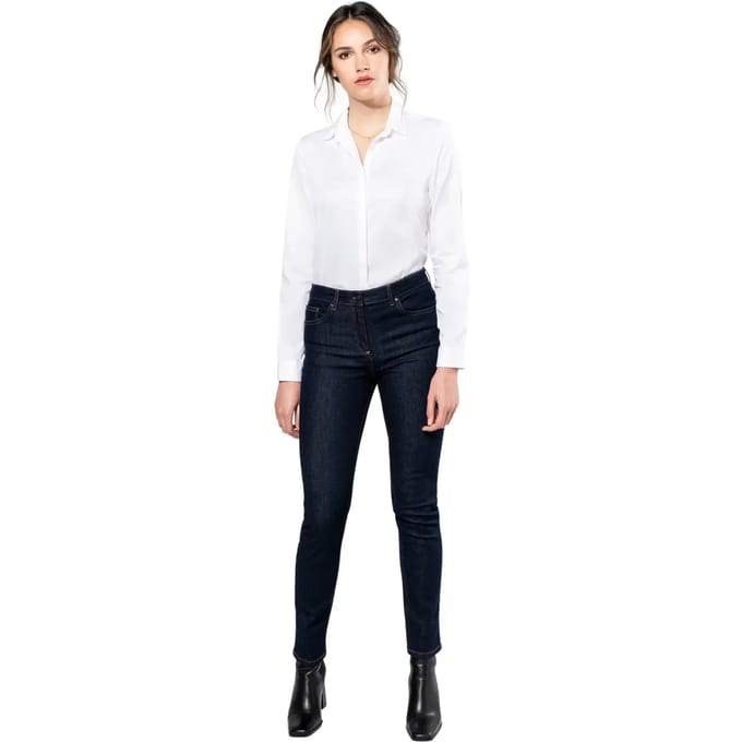 Kariban Premium Damesjeans PK731 - Denim - 38 NL (40 FR)