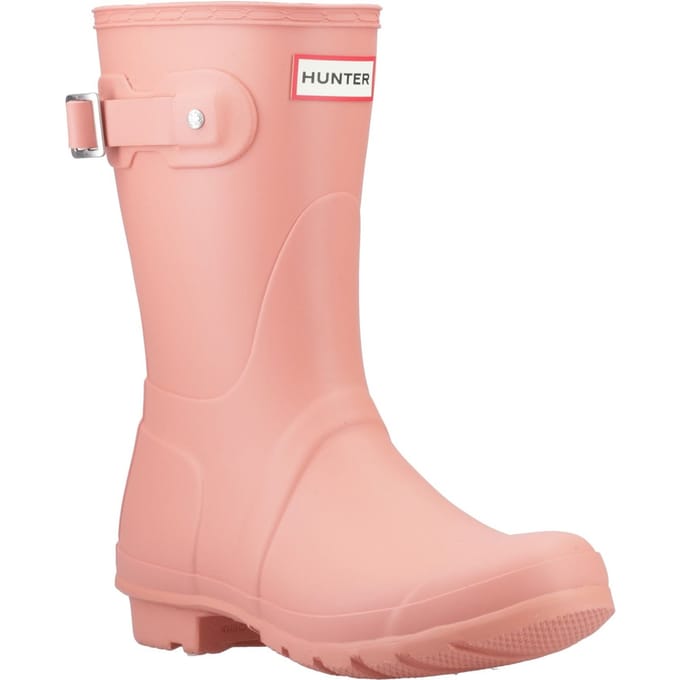 Hunter Original Korte Rubberlaarzen Dames Terracotta Wellingtonlaarzen