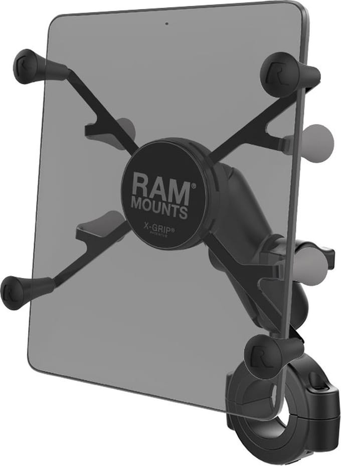 Torque™ small tablet dikke stangbevestigingset met X-Grip RAM-B-408-112-15-UN8U
