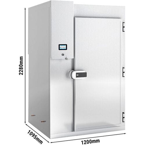 GGM Gastro Schockfroster - Touch - 1861 Liter - 20x GN 1/1 oder EN 600x400 - ohne Rampe Zilver