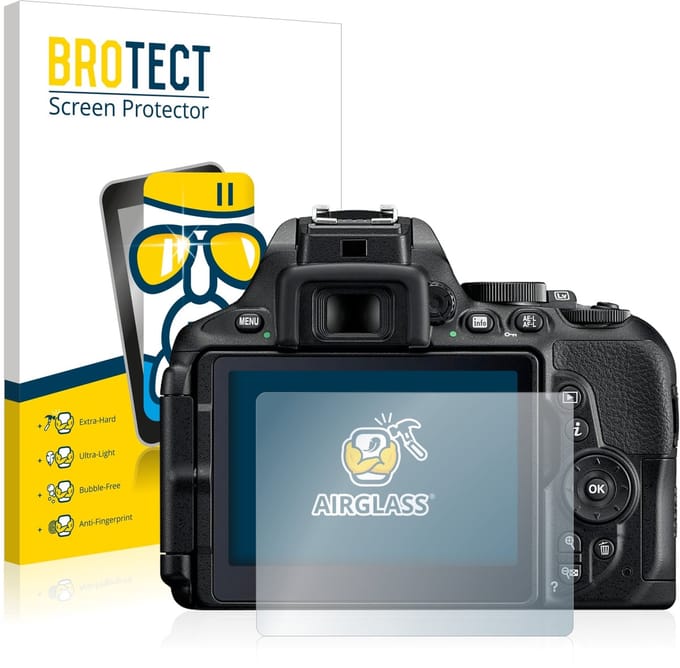 Screenprotector voor Nikon D5600 Beschermglas transparant