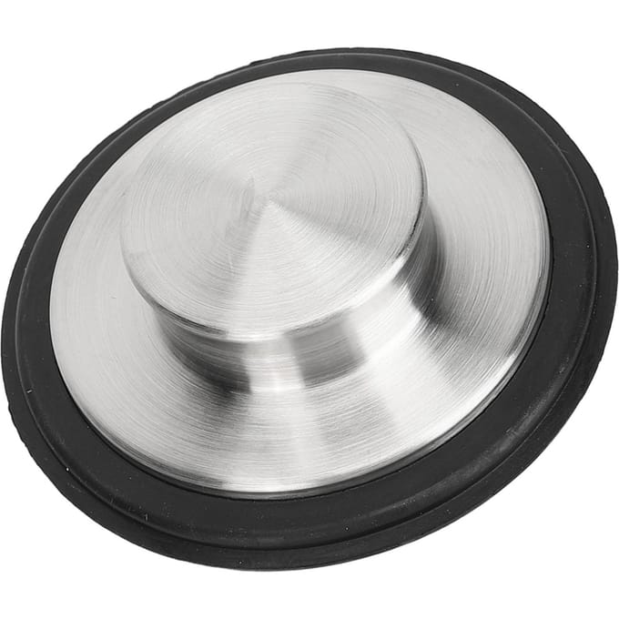 2 stuks 8CM Afvoerpluggen Voorkomen Voedselresten Roestvrijstalen Afvoerdeksel voor Schoonheidssalon en gray