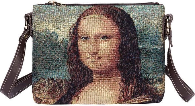 Signare - Schoudertas - Kunst - Gobelin - Mona Lisa - Leonardo Da Vinci