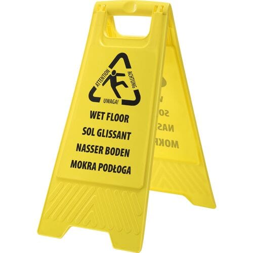 Portwest waarschuwingsbord Geel