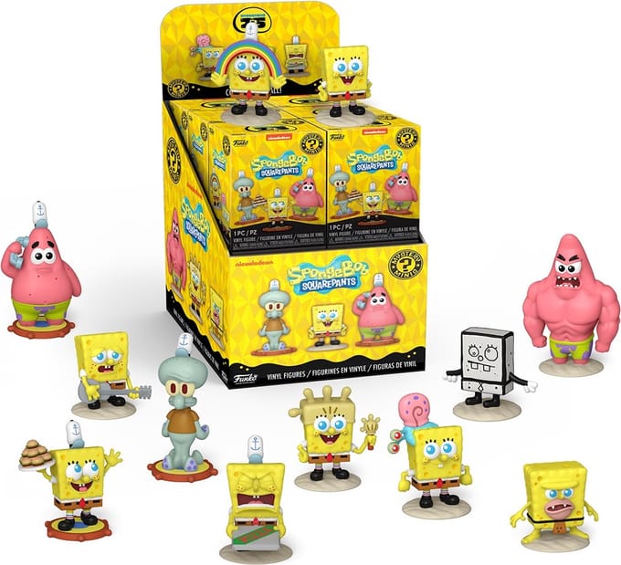 Funko Pop! Mystery Mini's - Spongebob Squarepants - 1 Figure