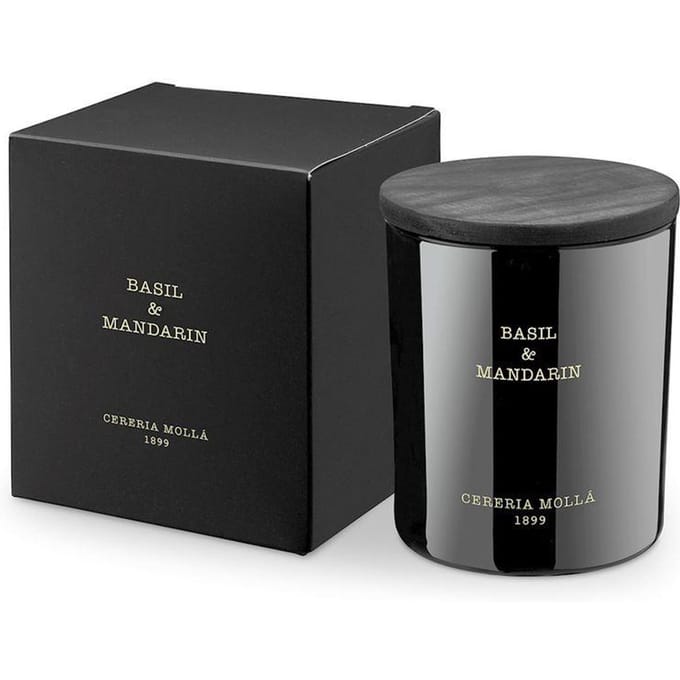 Cereria Mollà 1899- geurkaars - Basil & Mandarin - 230 gram