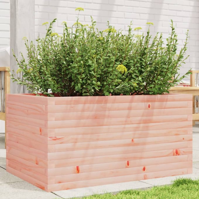 vidaXL - Plantenbak - 90x60x45,5 - cm - massief - douglashout