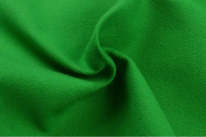 Canvas stof - Groen - Per meter - 1 meter - Canvas katoen - 150cm breed