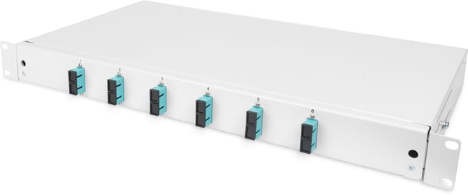 Digitus DN-96320/3 glasvezeladapter SC 1 stuk(s) Grijs
