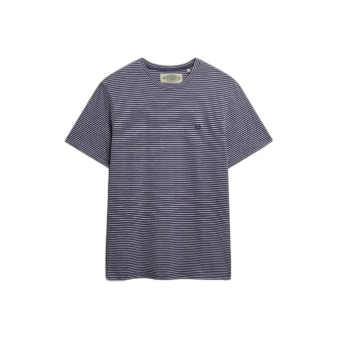 Superdry - Classic Essential Gestreept T-shirt - Heren - T-shirts