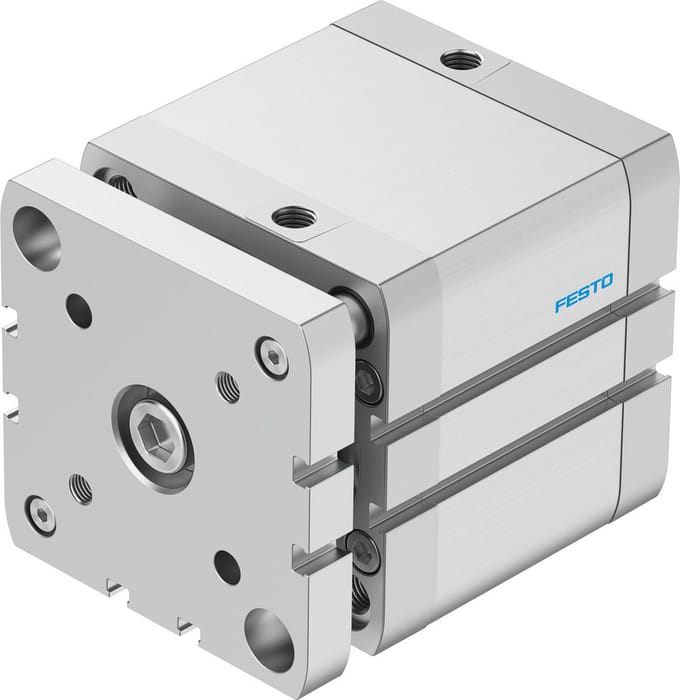 Festo Compacte Cilinder 80mm Boring 40mm Slag ISO 21287 Dubbelwerkend - 574063 - P2DRZ