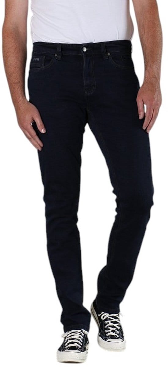 New Star Heren Spijkerbroek Slim Fit Dark Stone Wash - Maat W30/L34