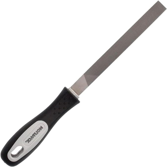 Handvijl - Metaalvijl - Metaal Bewerken - Parallelle Greep - 10 cm - Meerkleurig