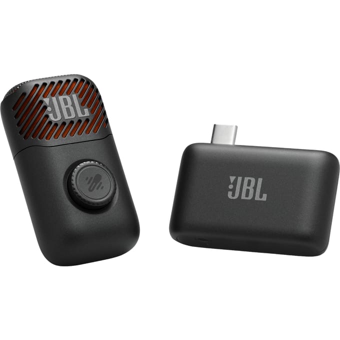 JBL EasySing Mic Mini - Draadloze Microfoon Set - USB-C, AUX, Bluetooth - Compacte Microfoon - Karaoke - Dasspeld - Lavalier - Video's, Livestreams, Vloggen, Podcast, Content - PartyBox