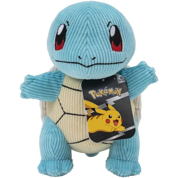Pluche Jazwares Pokemon Select Cotele Carapuce