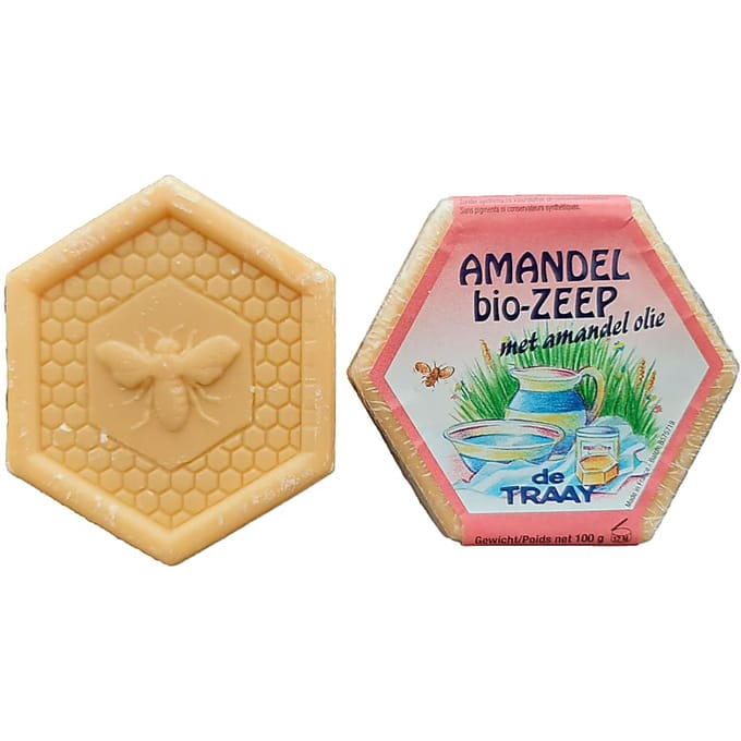 De Traay Bee Honest Zeep Amandel met Amandelolie -100GR