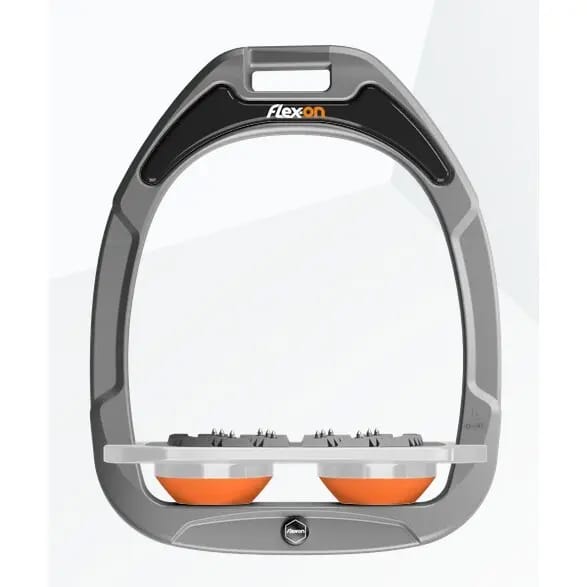 Platte Ultra Grip Aluminium/Grijs/Oranje Beugels Flex-On Green Composite