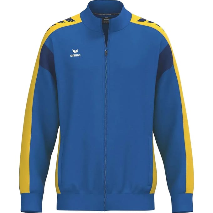 Erima Celebrate 125 Trainingsjack Heren - New Royal / Geel | Maat: M