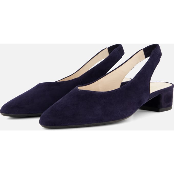 Gabor Gabor Slingbacks blauw Suède