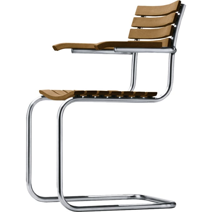Thonet - S 40 F Stoel All Seasons - bruin