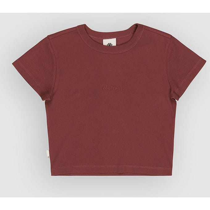 Element Lowcase Crop T-Shirt rood