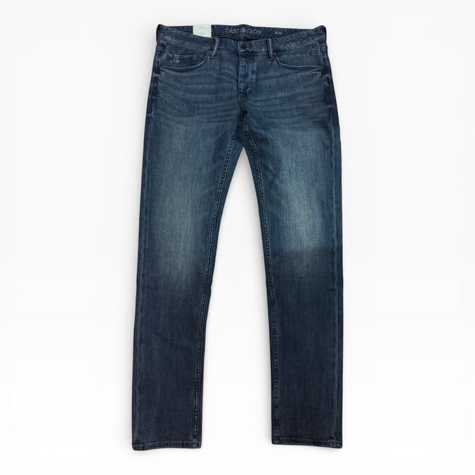 Cast Iron - Broek - Donkerblauw - Maat W32 X L36