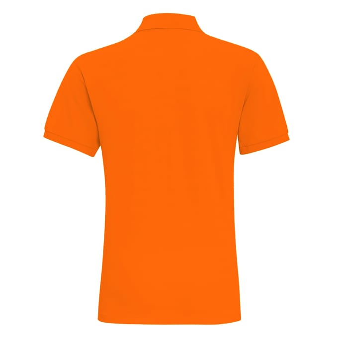 Asquith & Fox Heren Poloshirt met korte mouwen (Oranje)