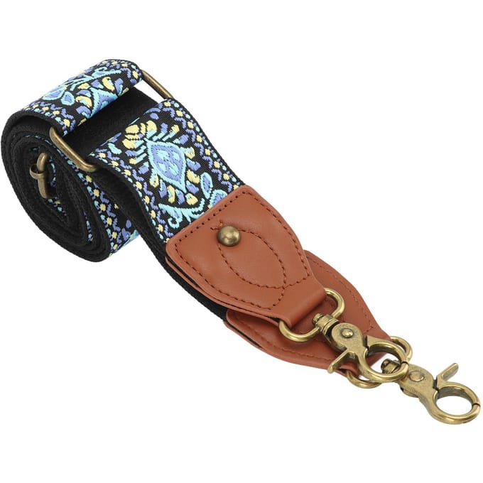 Retro Etnische Stijl Camera Riem Geweven Verdikt Polyester Camera Nek Schouderband Buiten