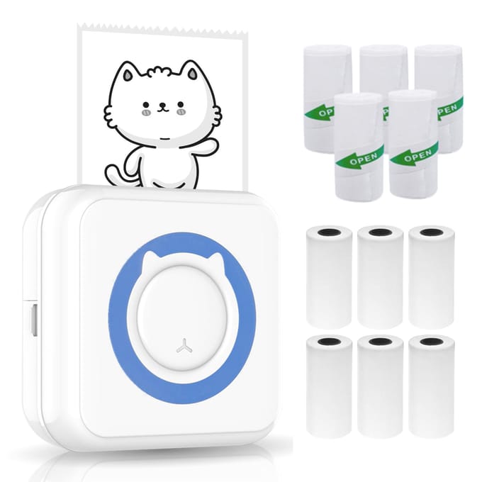 Alles-in-één fotoprinter Multifunctionele draagbare printer Ondersteuning voor draadloze Instant Mini-printers BT RBL-3
