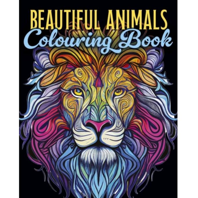 Beautiful Animals Colouring Book - Arcturus Creative Colouring - Tansy Willow