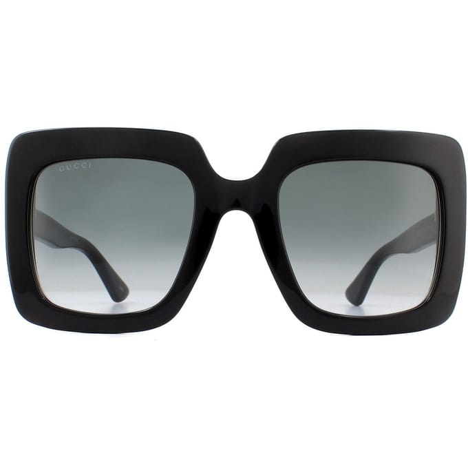 Gucci Zonnebril GG0328S 001 Zwart Grijs Verloop