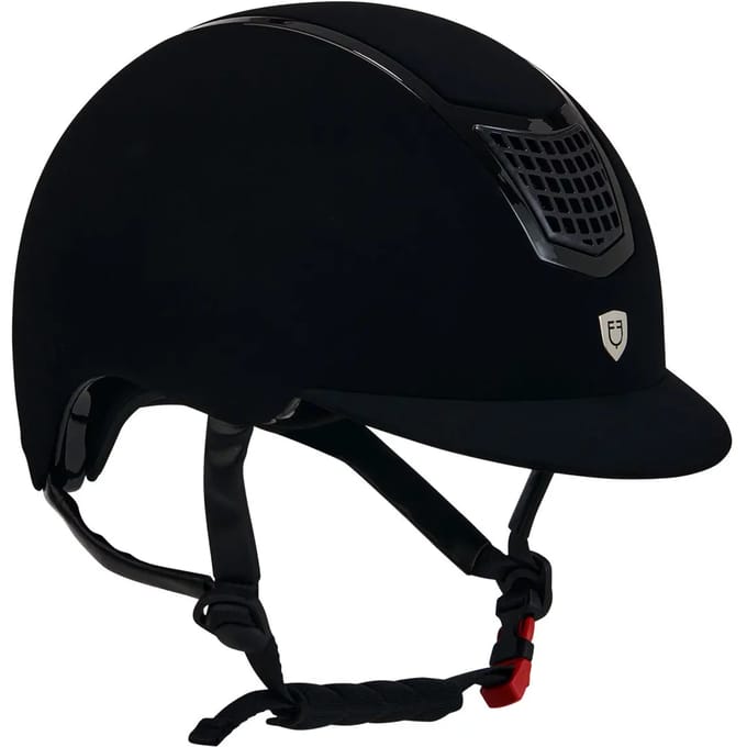 Rijhelm Equestro Modello Eclipse Plain Velvet