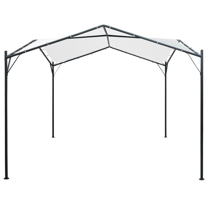 vidaXL - Prieel - 180 - g/m² - 3x3x2,6 - m - wit