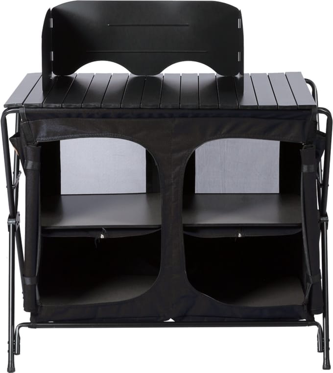 Redwood - Campingkast - Boole Double Kookkast Black - Zwart