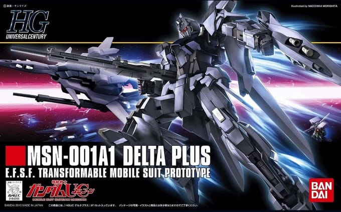 Transformeerbaar Mobiel Pak Deltas Plus GUNPLA 1/144