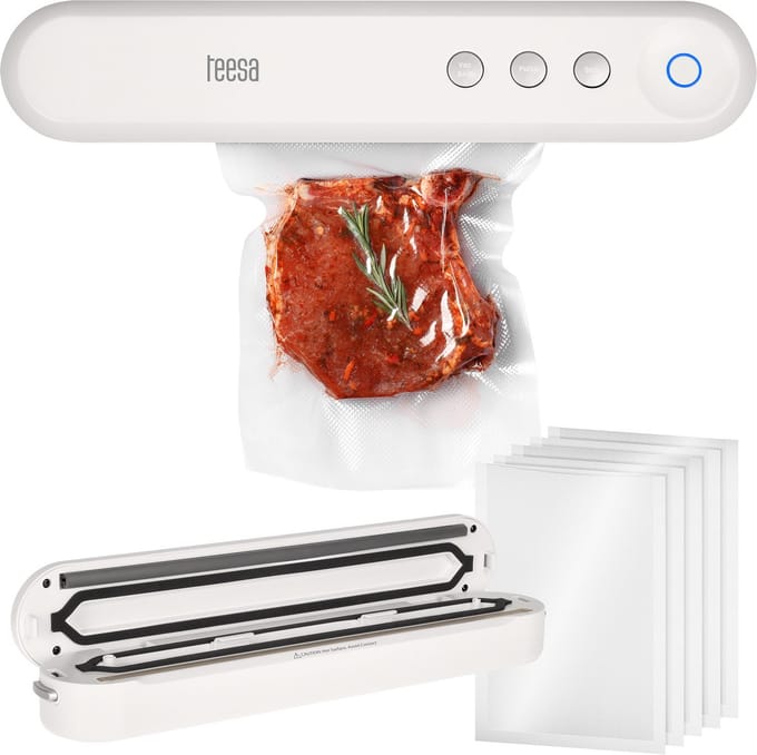 Teesa V100 Serie - Vacumeermachine - 30cm - 70W - Wit