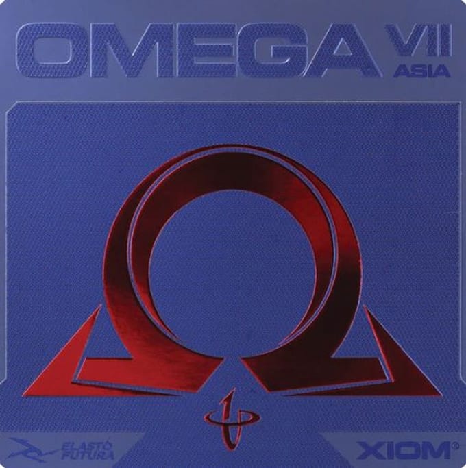 Xiom Omega 7 Asia - Rood - Max - Tafeltennis Rubbers